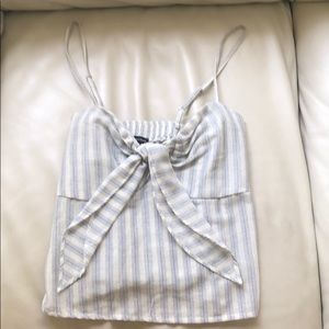 Brandy Melville Tie Front Tank